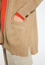 Long gilet laine et cachemire - Cabery 8220