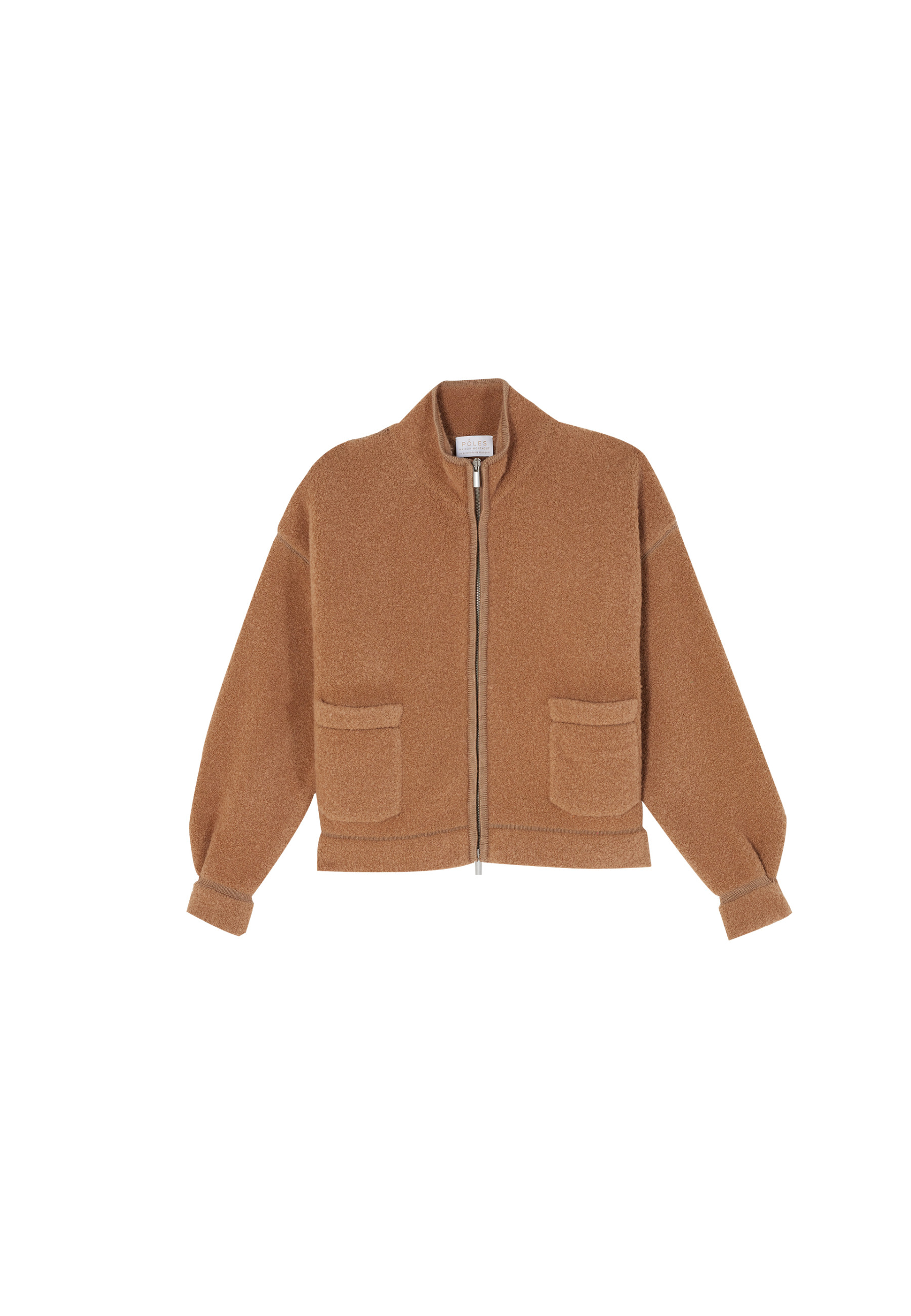 Veste zippée en laine - Caledonia  8351