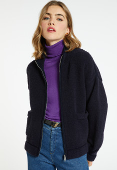 Veste zippée en laine - Caledonia  8304