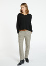 Bamboo cashmere V-neck T-shirt - Aelys