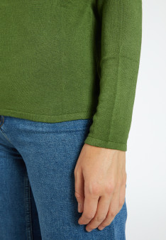 Bamboo cashmere turtleneck t-shirt - Aerio