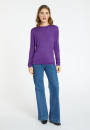 T-shirt col rond en bambou cachemire - Aelia 8290
