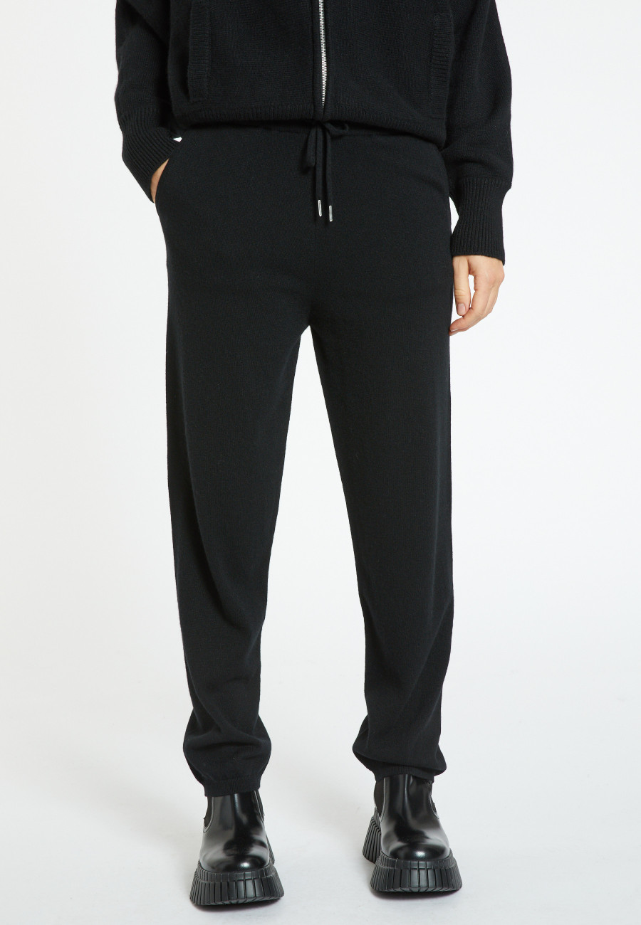 Cashmere jogger - Amande