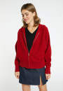 Zipped cashmere cardigan - Gabin