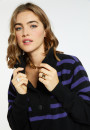 Cashmere and wool button-down sweater - Carmella