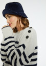 Pull marinière en cachemire et laine - Carice 8305