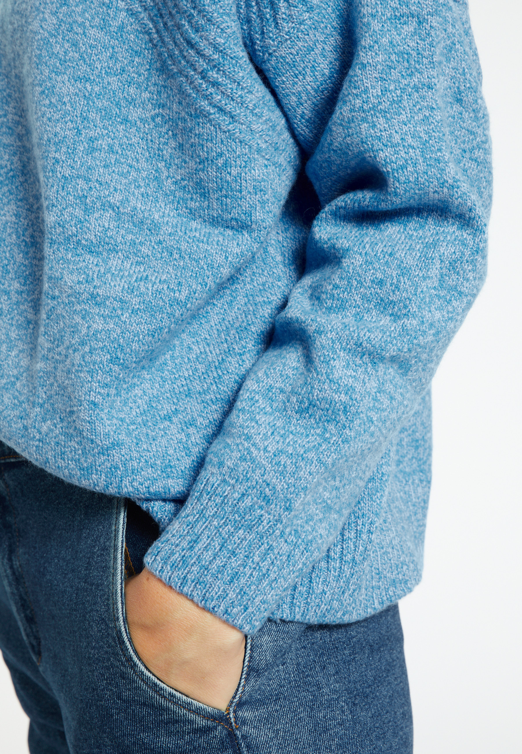 Wool and cashmere button-down sweater - Charlie
