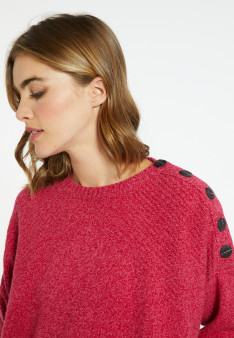Wool and cashmere button-down sweater - Charlie
