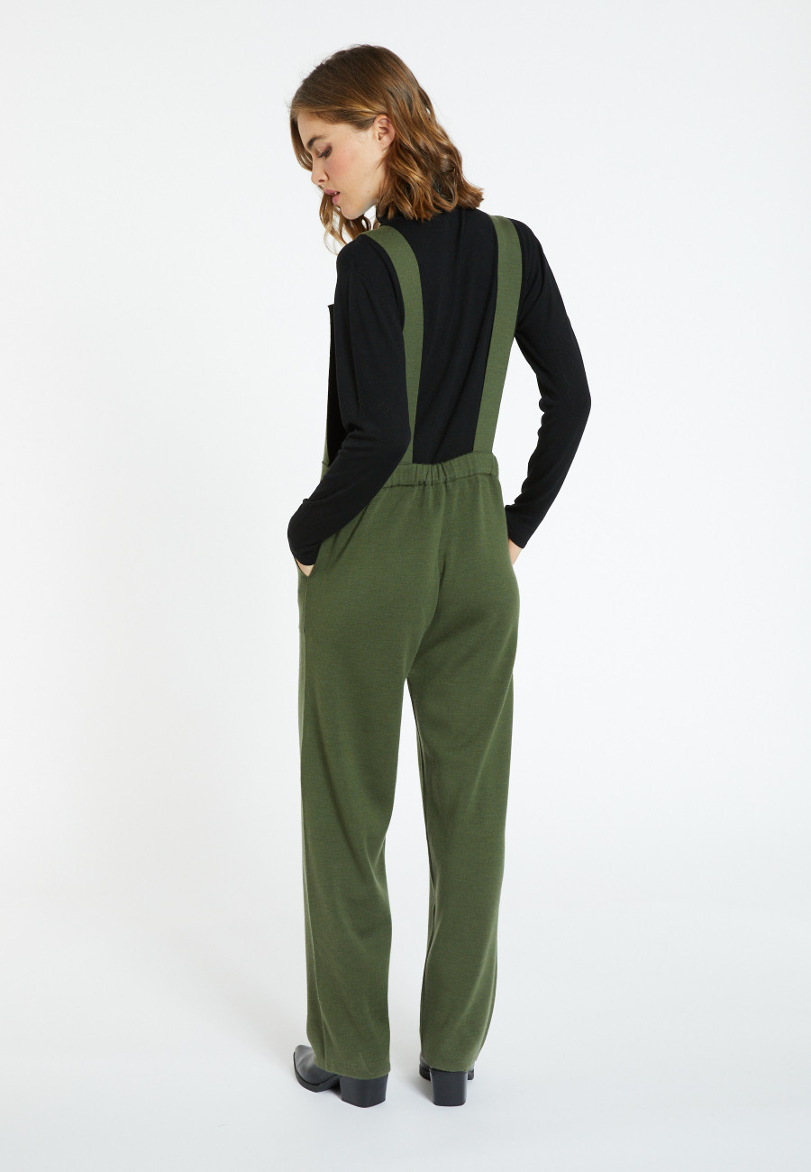 Salopette en laine mérinos - Corentine