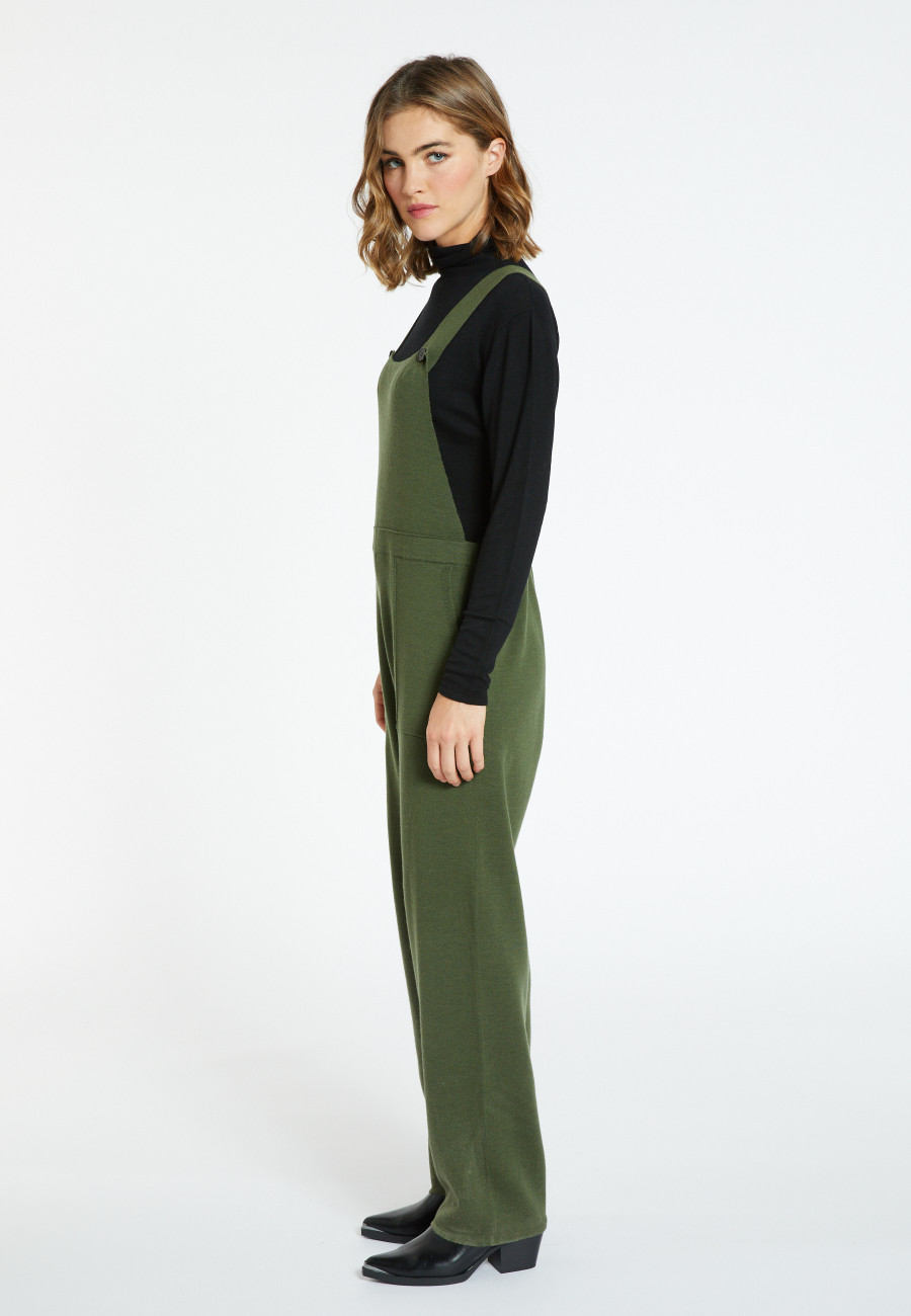 Salopette en laine mérinos - Corentine