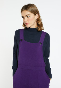 Merino wool dungarees - Corentine
