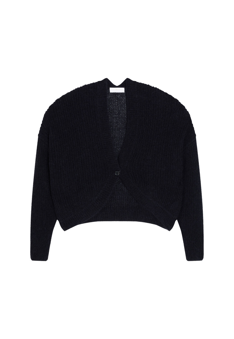 Loose-fitting mohair cardigan - Ciara