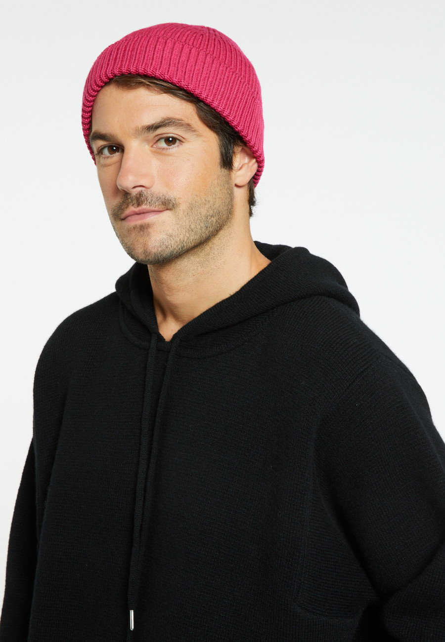 Bonnet unisexe en laine côtelé - Gato