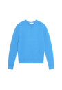 Pull col rond avec logo en laine mérinos - Eddie