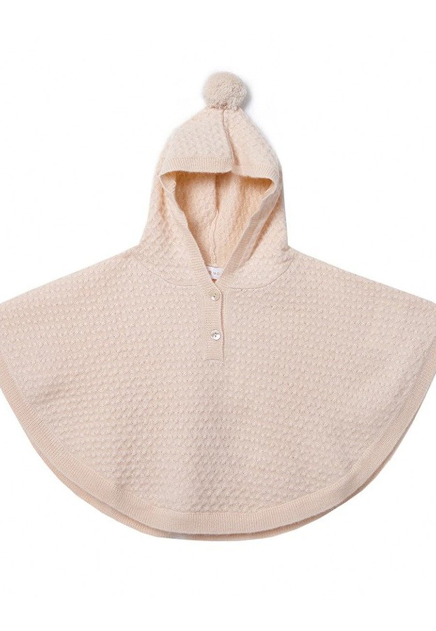 Poncho pour bébé en cachemire - Incognito