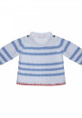Gilet pour bébé en coton - Kent 6559 blanc mistral - 02 Blanc