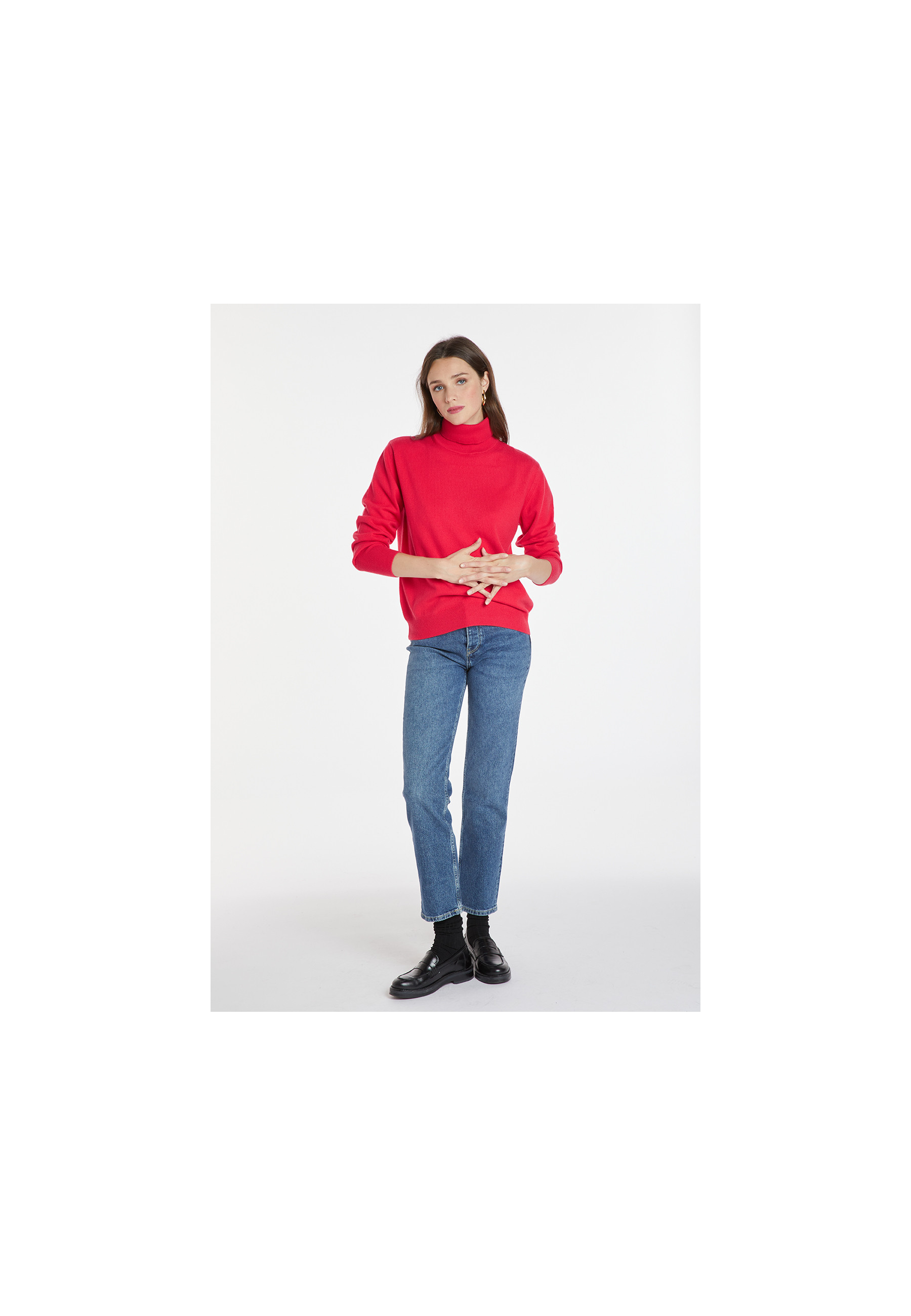 Cashmere turtleneck sweater - Anabelle