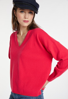 Pull court en cachemire - Alex 8280