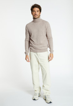 Pull col roulé en cachemire - Eduardo 8221