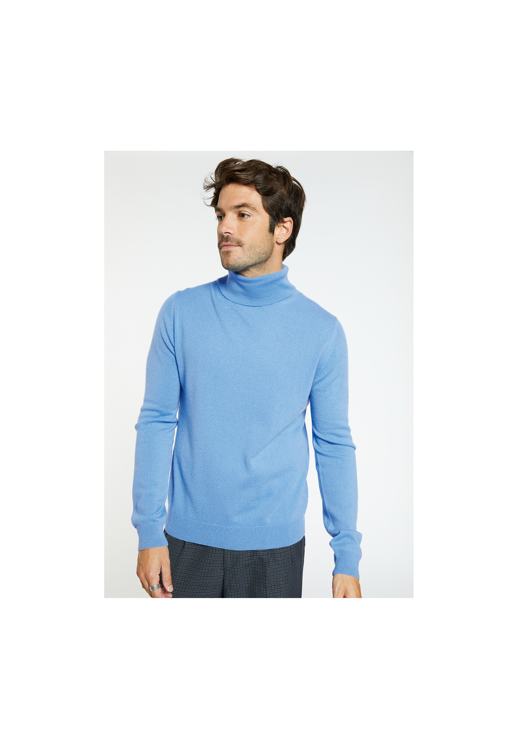 Pull col roulé en cachemire - Eduardo 8242