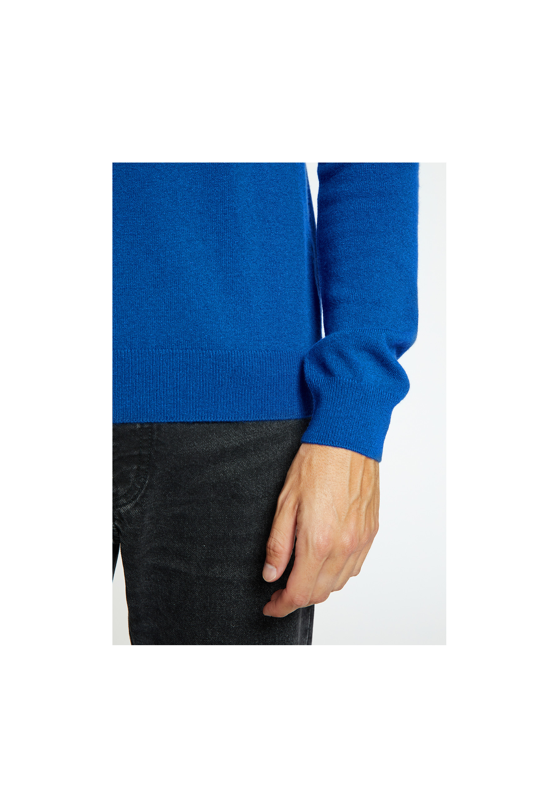 Pull col V en cachemire - Evann 8241
