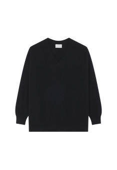 Pull ample à fentes en cachemire - Alienor