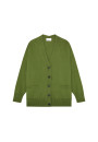 Button-down cashmere cardigan with pockets - Ariel