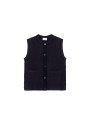 Sleeveless wool jacket - Cassidy