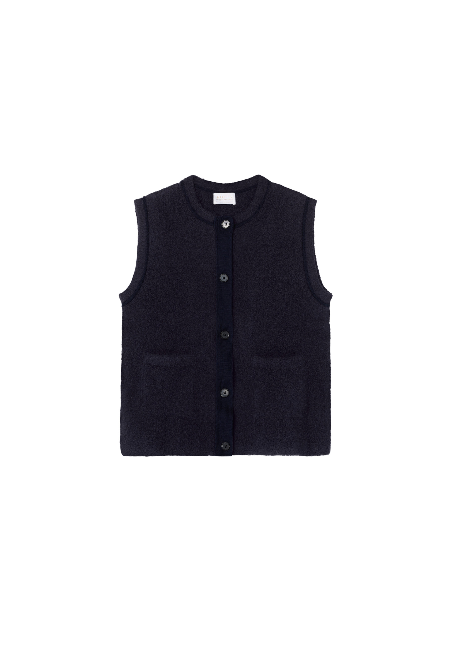 Sleeveless wool jacket - Cassidy