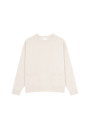 Loose-fitting cashmere and wool sweater with pockets - Davina