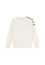 Wool and cashmere button-down sweater - Charlie