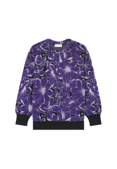 Pull à motifs en laine mérinos - Cassiopé