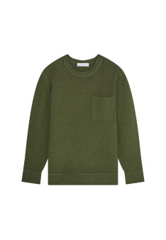 Pull en laine et cachemire avec poche - Sheridon