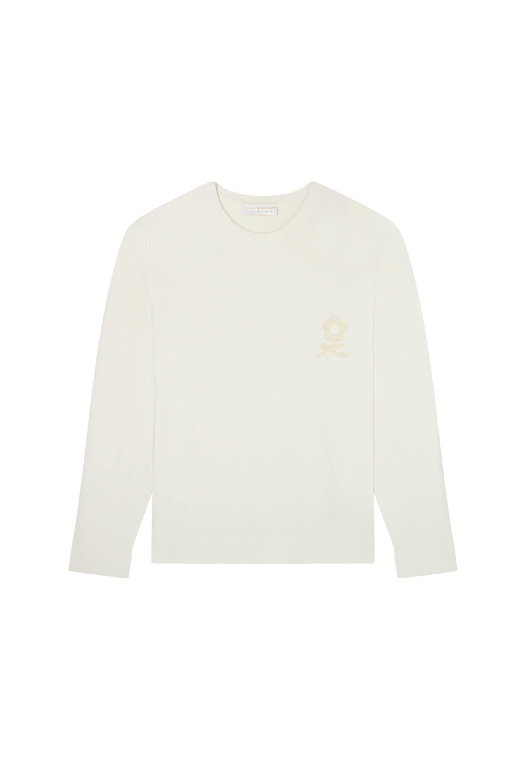 Pull en laine mérinos avec logo - Santi