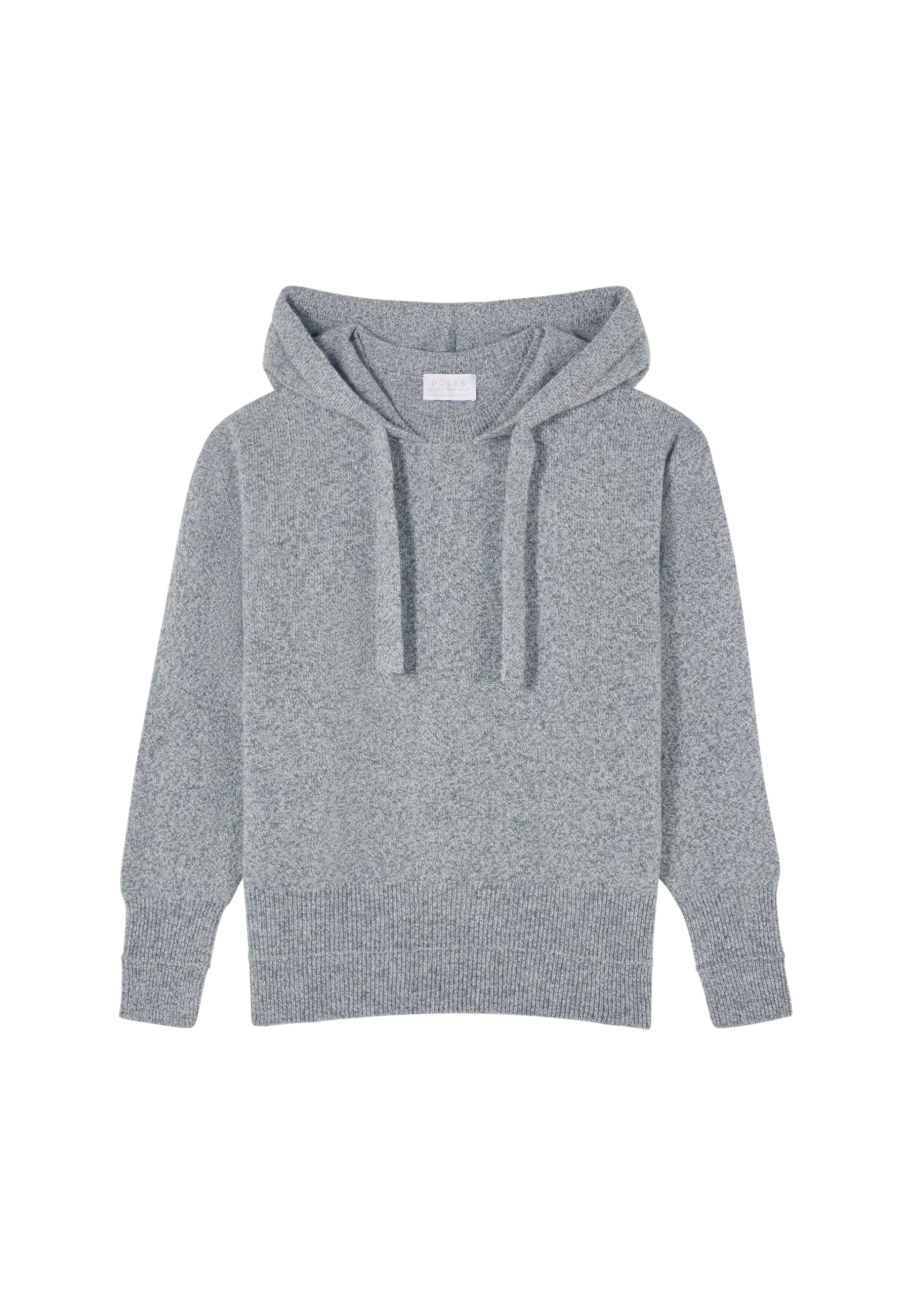Pull à capuche en laine et cachemire - Cassia