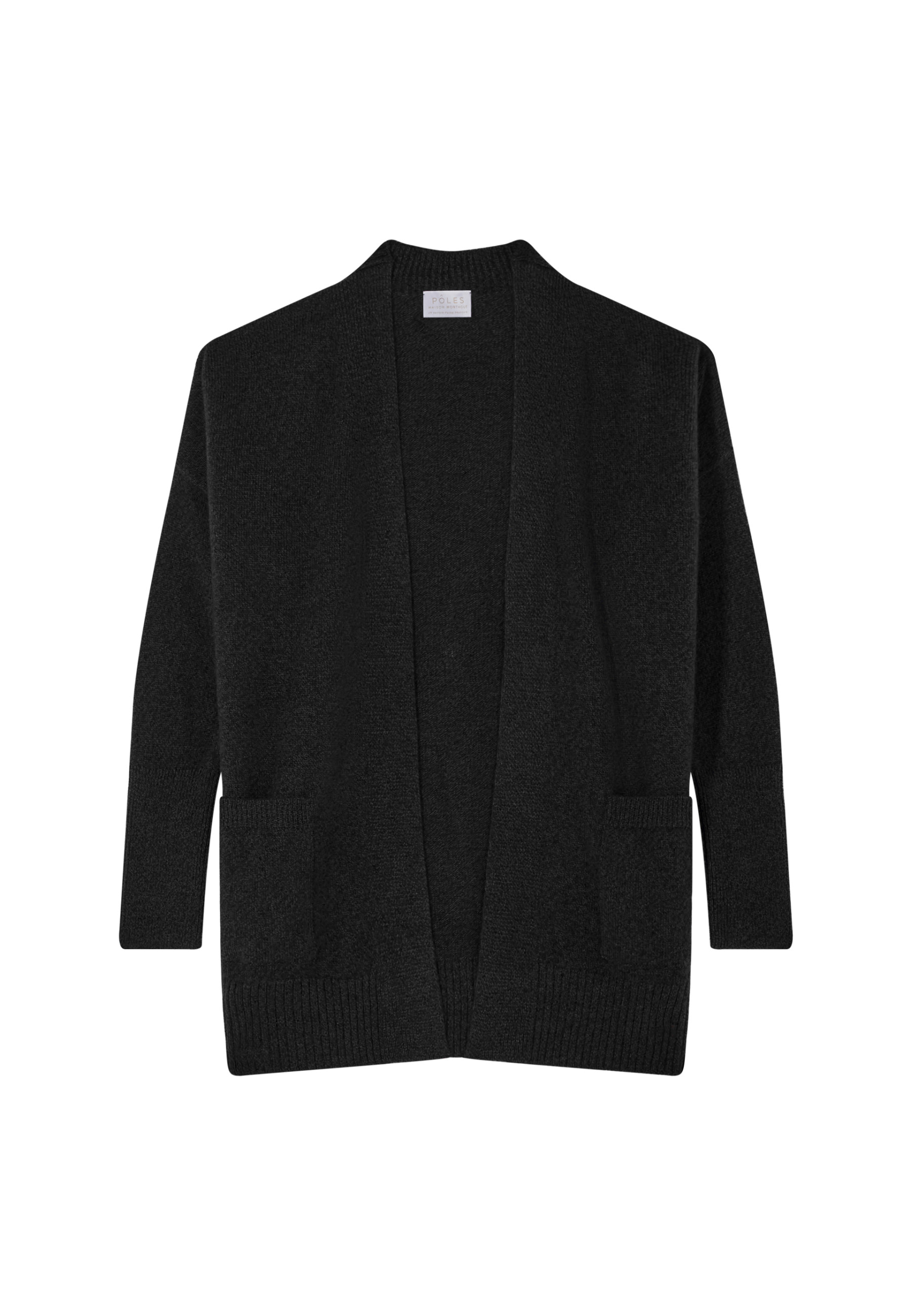 Long gilet laine et cachemire