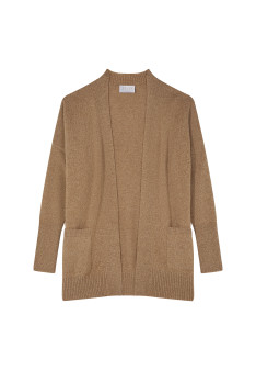 Long wool and cashmere cardigan - Cabery