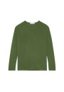 T-shirt col V en bambou cachemire - Aelys