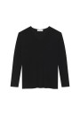 T-shirt col V en bambou cachemire - Aelys