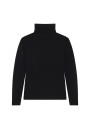 T-shirt col roulé en bambou cachemire - Aerio