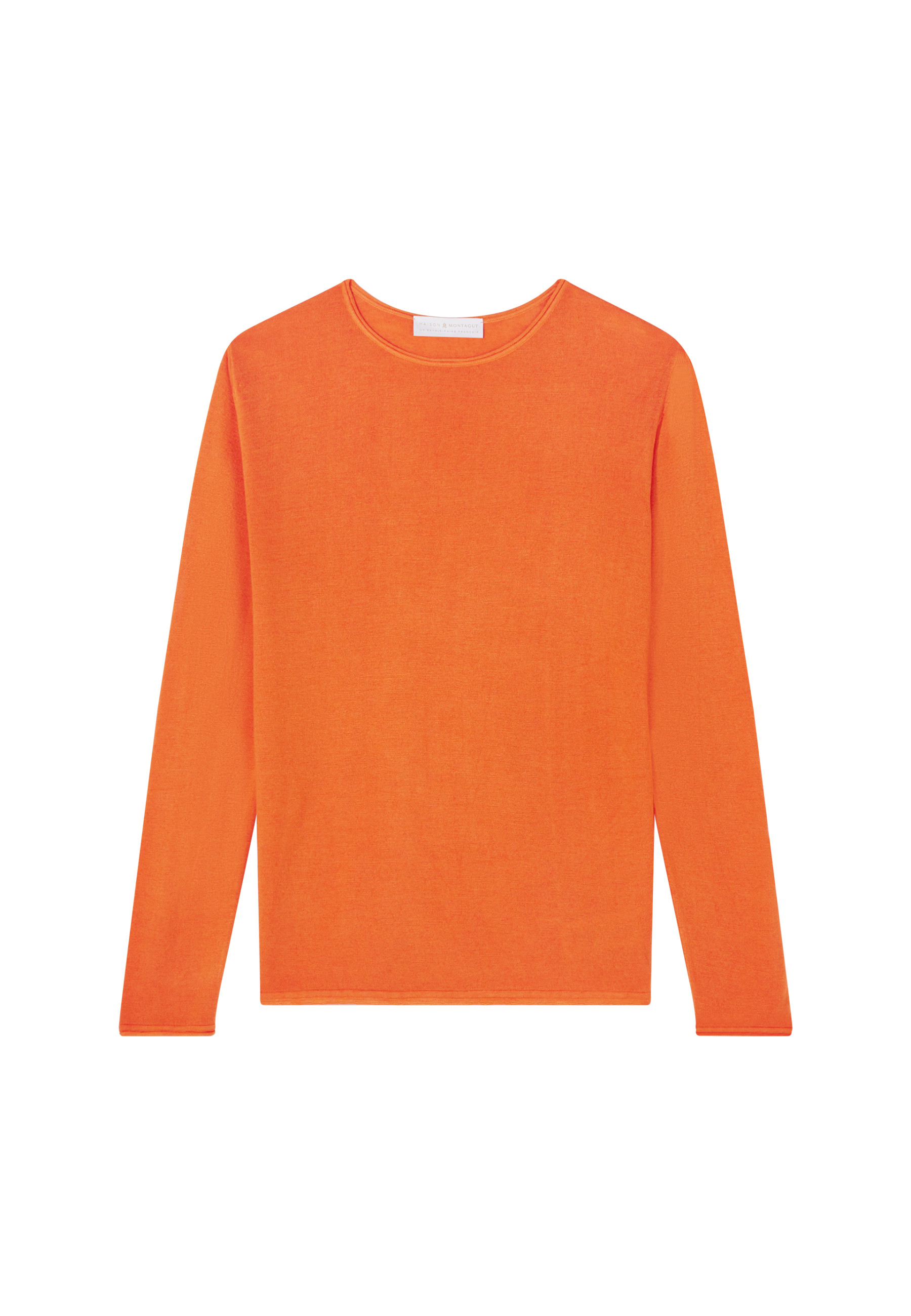 Bamboo cashmere scoop-neck T-shirt - Aelia