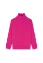 Turtleneck sweater with cashmere slits - Adena