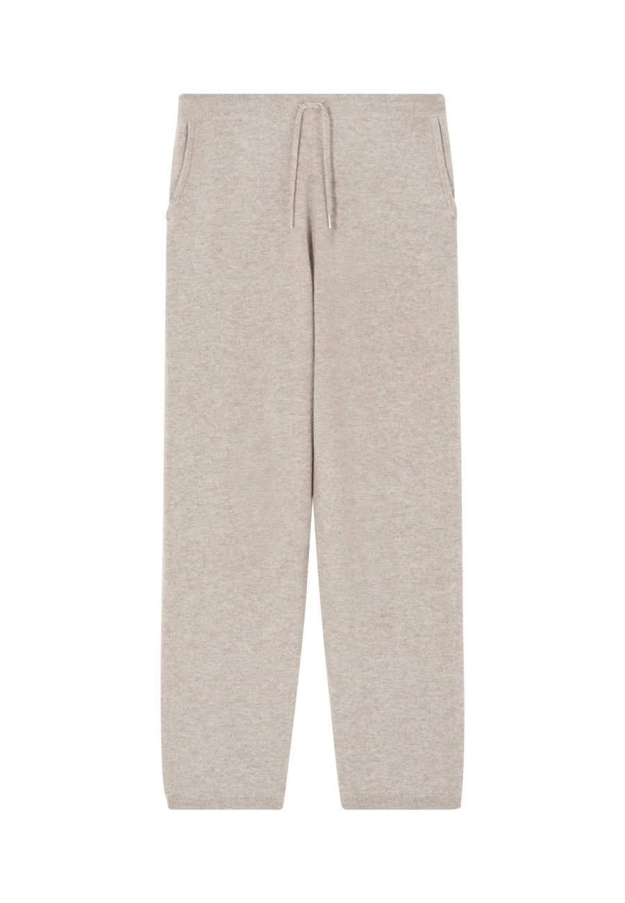 Jogger en cachemire - Amande