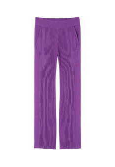 Pocket pants in wool blend - Carmen