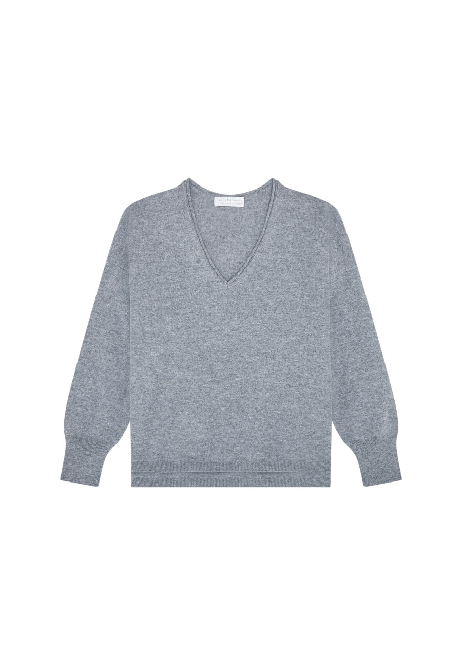 Pull court en cachemire - Alex