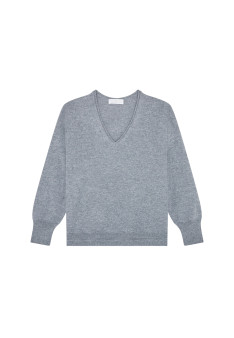 Pull court en cachemire - Alex