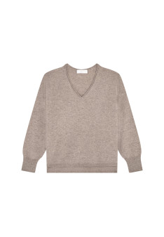 Short cashmere sweater - Alex