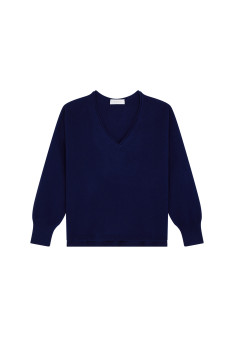 Pull court en cachemire - Alex