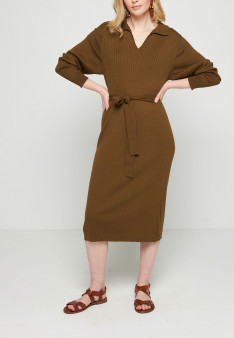 Long dress in organic cotton - Sibylle