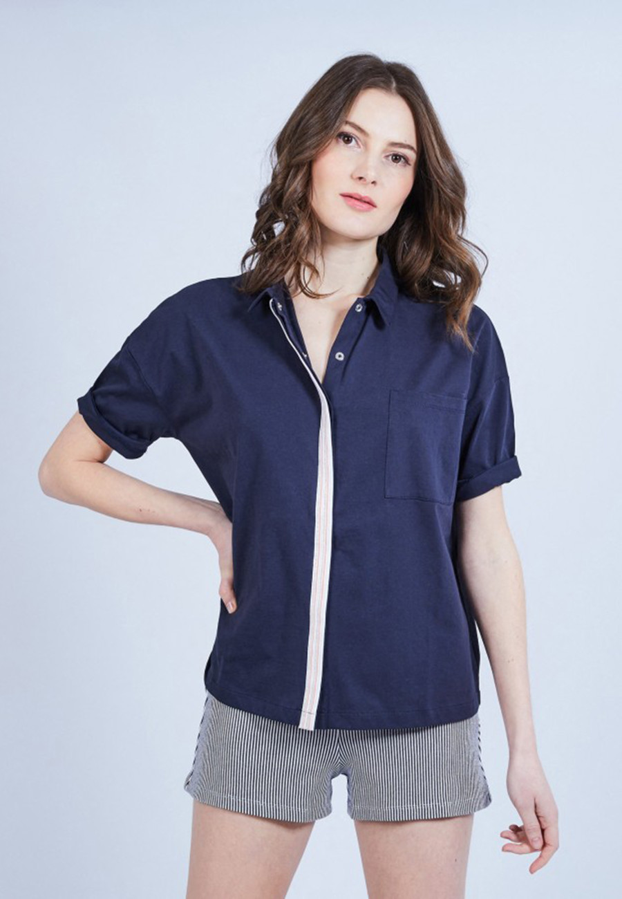 Short-sleeved shirt - MYOSOTIS